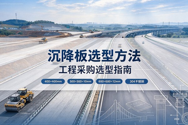 呼伦贝尔沉降板选择方法