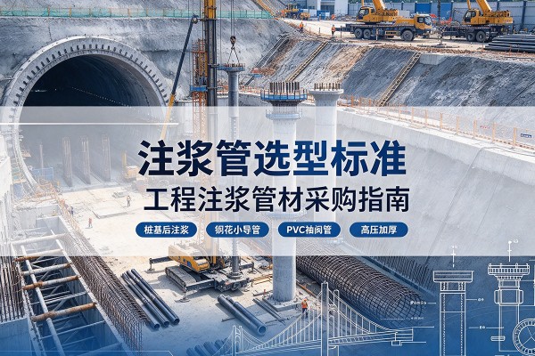 呼伦贝尔注浆管选型标准