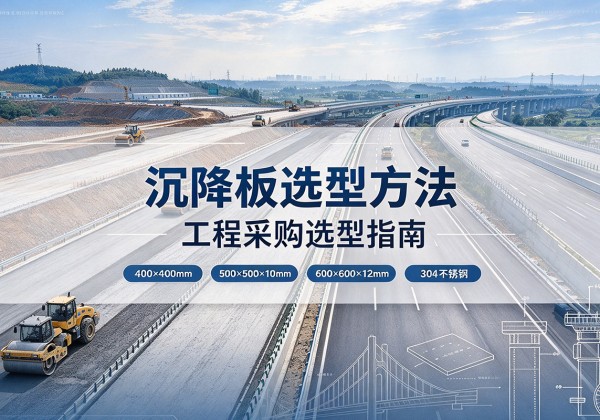 呼伦贝尔沉降板选择方法